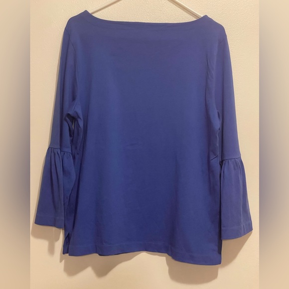 J. Crew belle sleeve shirt. Excellent condition - Picture 2 of 6